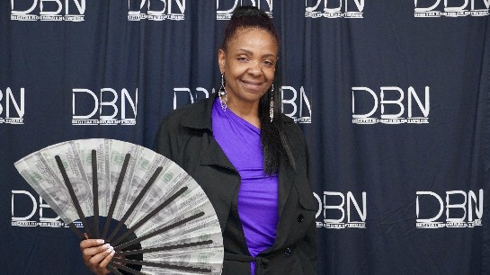 Customers checking out deals