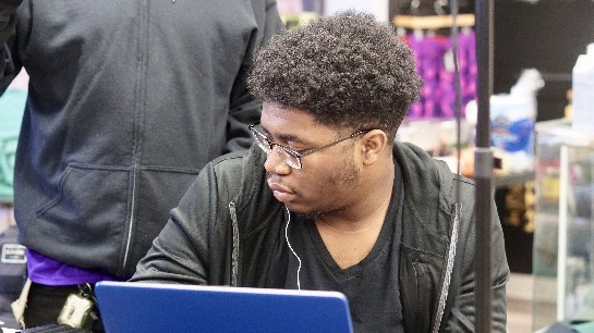 Quiz round in action